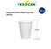 Yesocea 12 Oz. White Paper Cups Serve Your Drinks With Convenience And Style Disposable Hot Chocolate, Cocoa, Water, Coffee Cup [50 Cups]