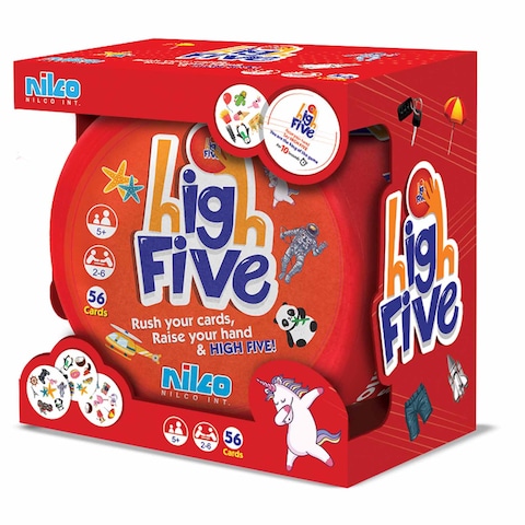 Nilco High Five Original Edition Playing Cards for Kids