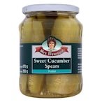 Mrs Elswood Sweet Cucumber Spears 360g - Olives & Pickles - Cans...