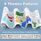 Drawing book coloring paper roll Painting Poster Educational Toy For Kids