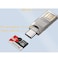 Yesido GS21 2-in-1 Type-C/USB Plug TF Memory Card Reader