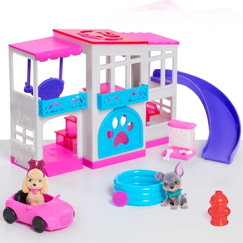 Barbie Pets Dreamhouse Playset Multicolour 10 count