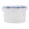 Lock &amp; LockClassic Round Food Container HPL933A Clear/Blue 750ml