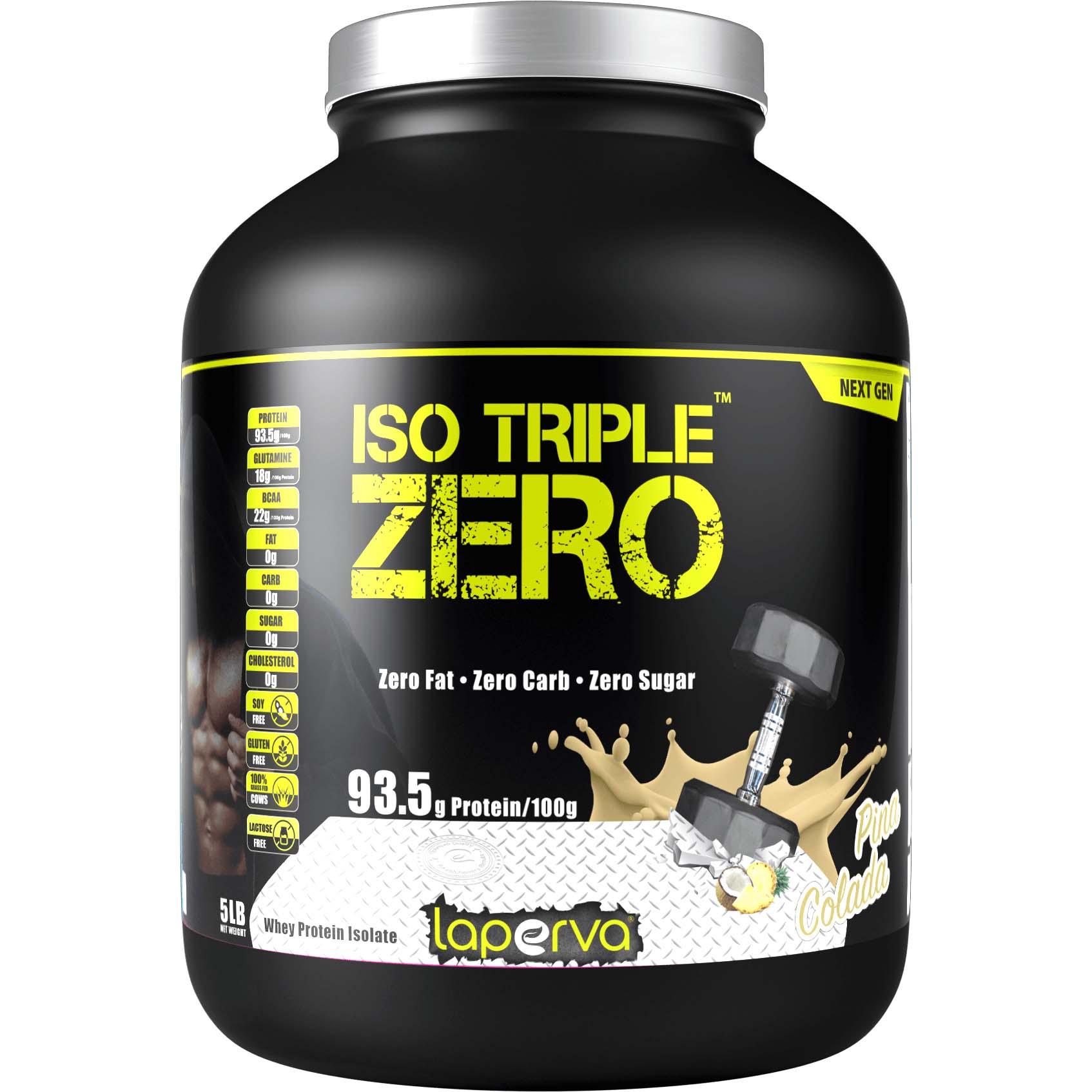 Buy Laperva Iso Triple Zero Next Generation, Pina Colada, 5lb Online ...