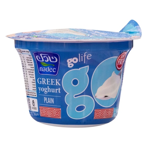 Nadec Low-Fat Plain Greek Yogurt 160g