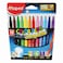 Maped Color Peps Longlife Felt Tip Pens X12