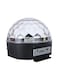 Generic Led Crystal Magic Ball Light With Mp3 Player Multicolour 6.9X7.6X7.5Inch