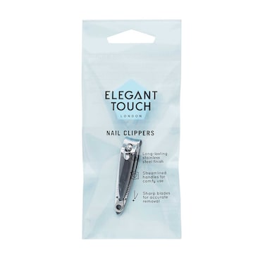 إيليغانت تاتش مقص أظافر من الفولاذ المقاوم للصدأ - فضي