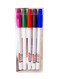 Flair Peach Ball Pen 1.0mm Set of 5 Colours