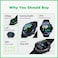 Black Shark Watch S1 Pro Smart Watch With 1.43-inch AMOLED Display,15 Days Battery Life, 100+ Sports Modes, Health Monitoring &amp; Water Resistance - Black