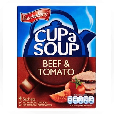 Batchelors Cup A Beef And Tomato Soup 4 Sachets