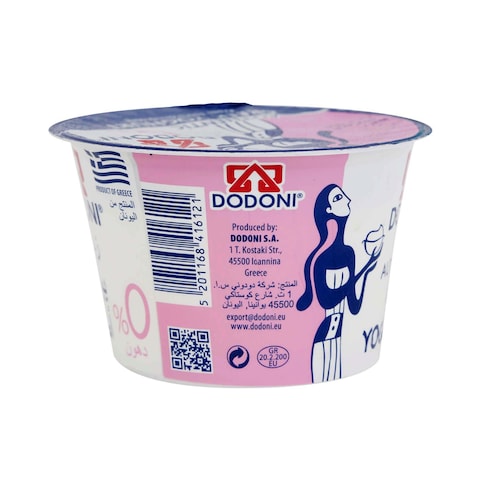 Dodoni Greek Yoghurt 0 Fat 150g