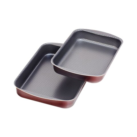 Trueval Rectangular Oven Tray - 2 Piece - Sizes 30-35