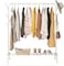 Dreamons Link Clothes clothes hanger Dryer Rail with 8pcs Branch Hook Bottom Storage 120cm Length