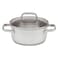 Wacokware  Stainless Steel Casserole with Lid 20x9.5cm