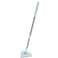 Aiwanto  Long Handle Cleaning Brush Tub Bathroom Tile Scrub Brush Multifunctional Scrubber Triangle Sponge Extendable Brush with Good Grib (Blue)