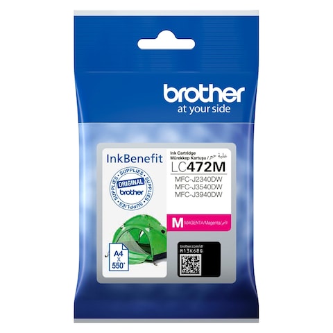 Brother Ink Cartridge LC472M Magenta