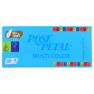 Rose Petal Multi Colour Tissues