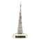 Burj Khalifa Gold Plated Statue White 12.5cm