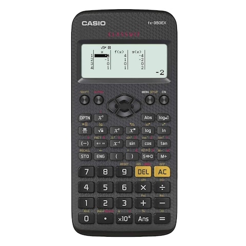 Casio FX-570MS 2-Line Display Scientific Calculator Black