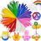 Lxzfcrg 100Pcs 260 Long&nbsp;Balloons, Twisting Balloons Animals Assorted Color For Wedding Birthday Party