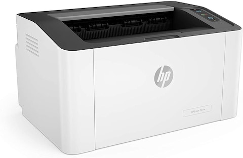 HP Laser 107W Wireless Office Printer - White