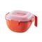Lock and Lock Microwave Container Bowl - 1 Liter - Red