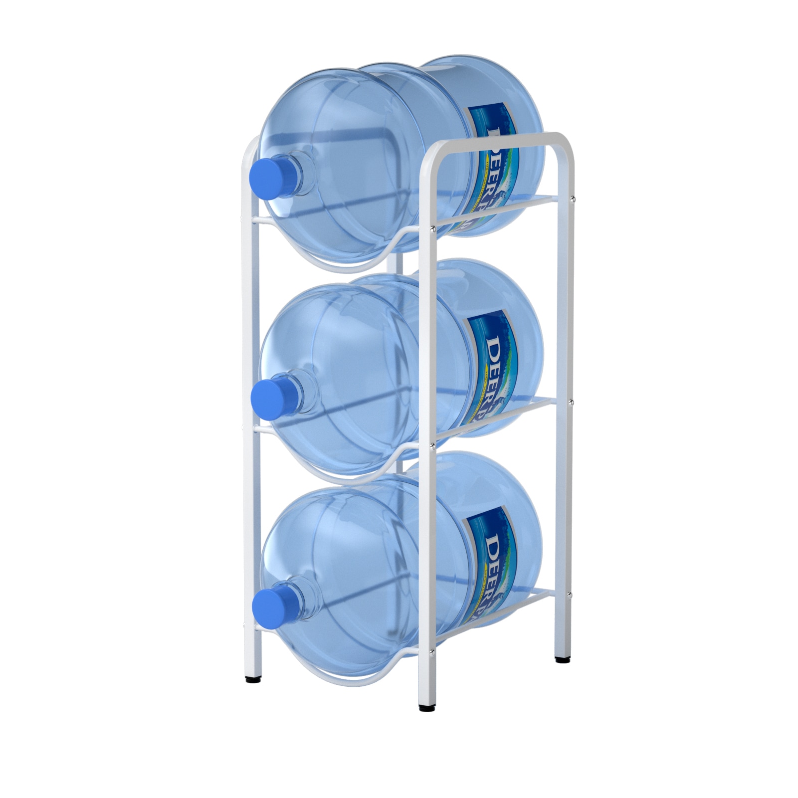 Buy Water Bottle Rack, 3-Tier Storage Rack 5 Gallon Heavy Duty Water ...
