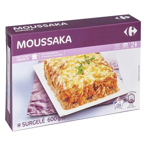 Carrefour Frozen Moussaka Meal 600g