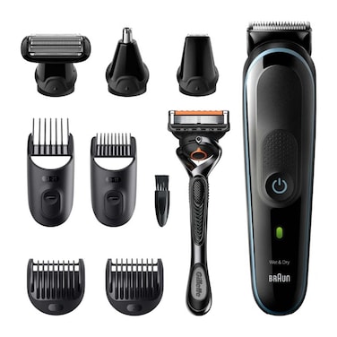 Braun 9-in-1 Trimmer for Men - Black - MGK5380