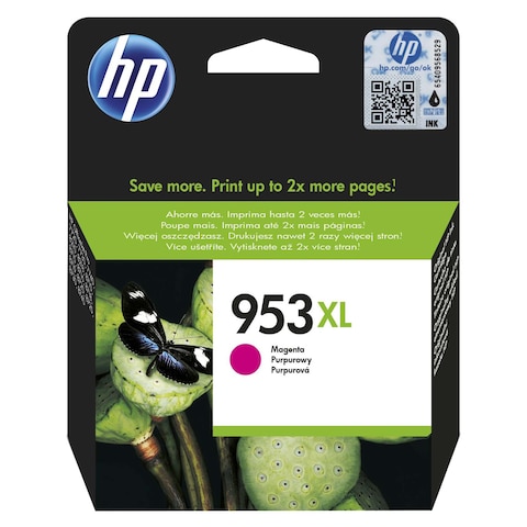 HP 953xl High Yield Magenta Original Ink Cartridge  F6U17AE