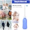 Generic-650ml Portable Bidet Handheld Travel Sprayer Hygiene Bottle Women Personal Toilet Spray Water Washer Bottle