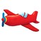 QUALATEX 36 RED AIRPLANE 57811