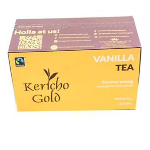 Kericho Gold Vanilla Tea Bags 25 Pieces