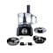 Aardee ARCH-8100 600W Food Processor with 6 Attachments