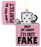 Zippo CI404934 238 I May Not Be Pink Matte Windproof Design