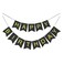 Party Time 23-Pieces Decoration Set of Black Happy Birthday Banner, Foil Balloon and Black &amp; Gold Latex Balloons For 18th Birthday Party Decoration - Party Supplies