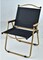 
LANNY Portable Folding Camping Chair Fishing Camping Chair with Wooden Handle Aluminum Bracket Stable - Outdoor Picnic Chair For BBQ Beach Chair BLACK
