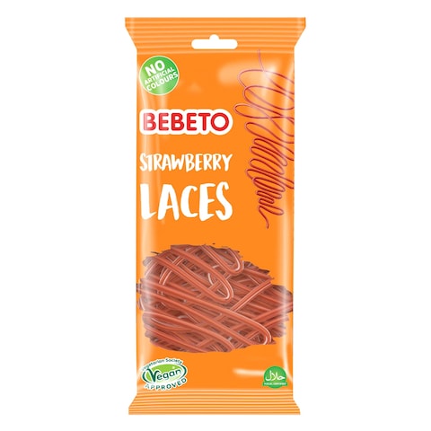 Bebeto Strawberry Laces 160G