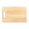 WTL Rectangular Wooden Cutting Board Beige 25x39x1.5cm