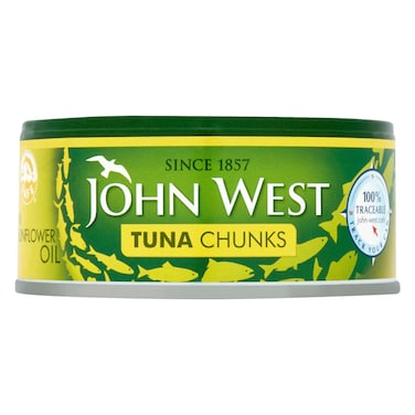 John West Tuna Chunk In Sunflower Oil 145G  - Canned Fish