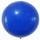 JMD Ballons &amp; Accessories - 1Pc 36Inch Huge Round Metallic Balloons Wedding Baby Shower Decoration Giant Latex Balloons Birthday Party Kids Toy (Blue)