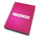 Loud Universe Hardcover Notebook Beast Mode Pink Gym Girl Spiral Notebook with High Quality Bright White Paper A5 Size