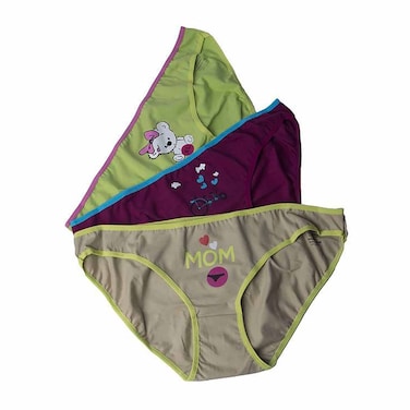 بانتي بيكيني بوريلي مطبوع للنساء - 2 أكس لارج