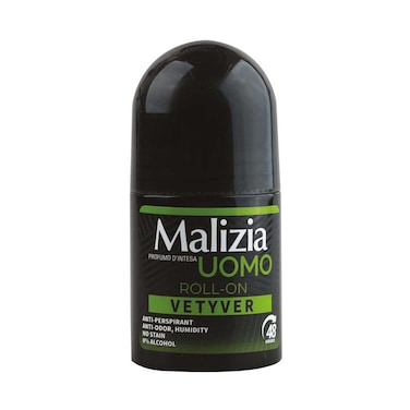 Malizia Uomo Deodorant Vytever Anti Perspirant Roll On150ml