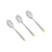 Sania Tea Spoon Silver/Gold 3 PCS
