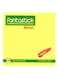 Fantastick 12-Piece Sticky Notes 3x3 Inch Size Neon Yellow