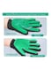 Sunshine Deshedding Pet Hair Remover Glove Green/Black