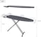 Ironing Board 130x50cm, Black Iron Stand Steel Strcture with Paded cotton cover