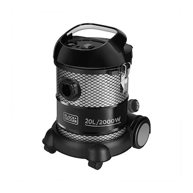 مكنسة كهربائية بلاك اند ديكر BV2000 – 2000 واط - أسود